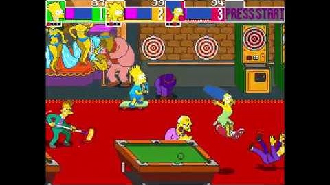 The Simpsons Arcade Game (PS3) | Playthrough (3-Player Co-op)