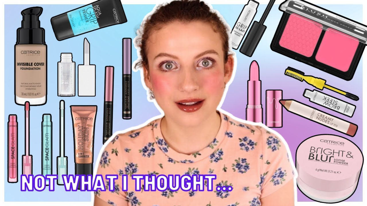 CATRICE FALL/WINTER 2024/2025 UPDATE TRY-ON HAUL! / NEW FOUNDATION, BLUSH DUOS AND MUCH MORE..