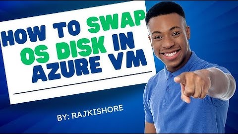 How to swap os disk in Azure VM