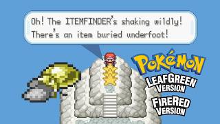 Secret Hidden Item after the encounter with Ho Oh in Pokemon Fire Red & Leaf Green