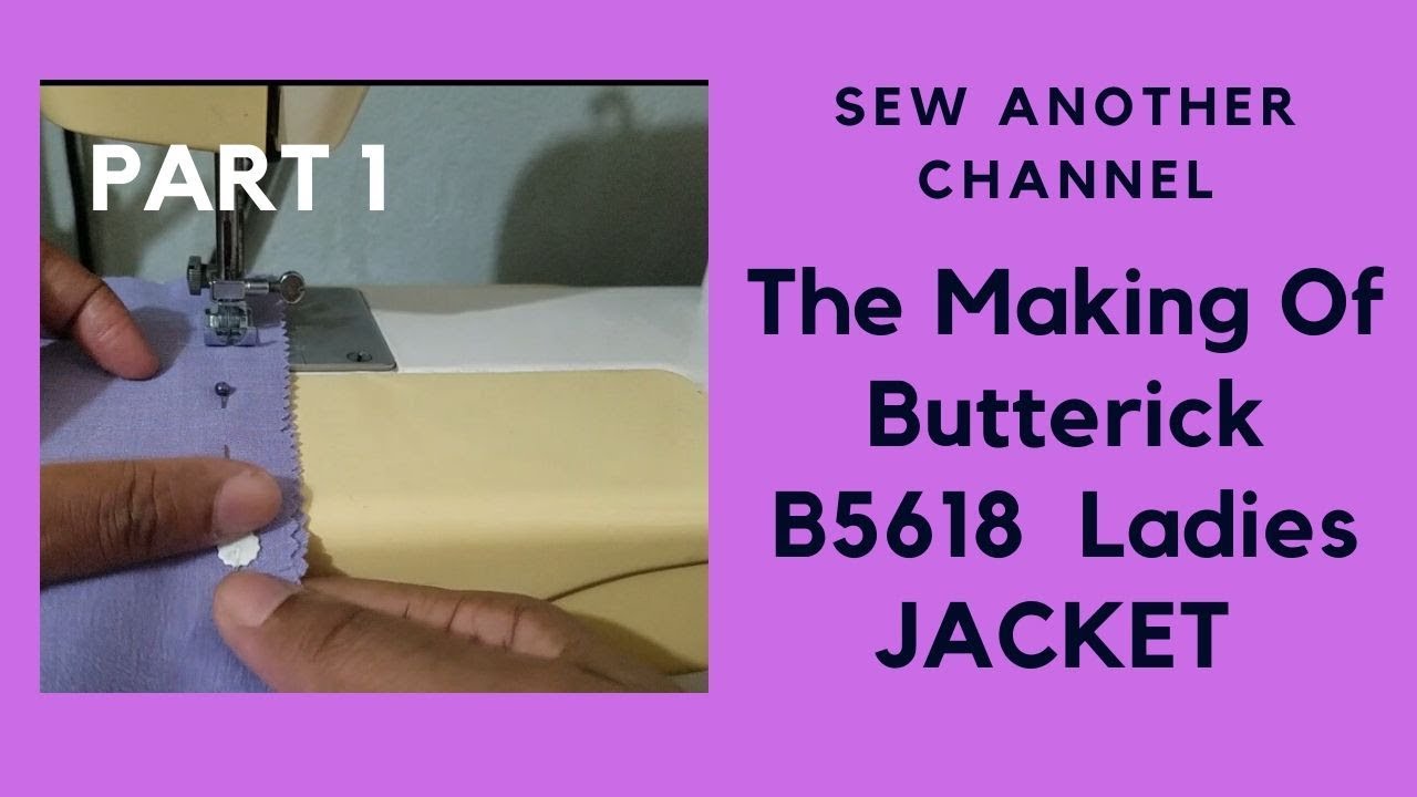The Making of Butterick B5618 Ladies Jacket | Part 1