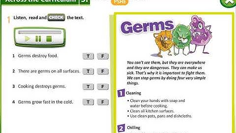 Excel 6 module 5 p62 ex1 Germs Text