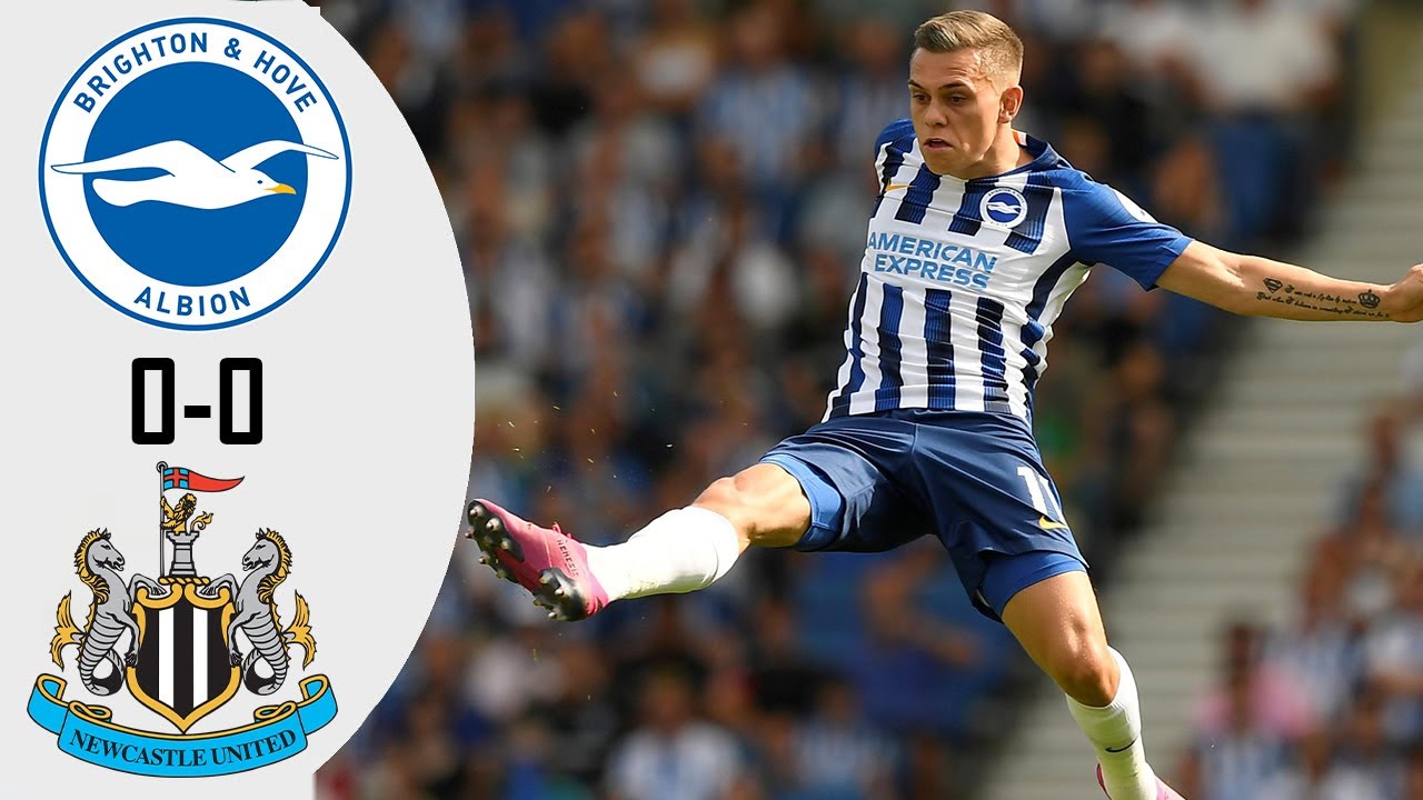 Brighton vs Newcastle 0 0 Highlights & Goals - YouTube