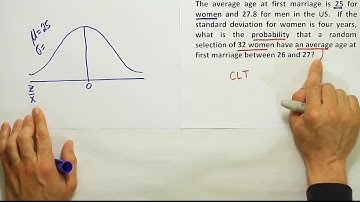 Applying the central limit theorem to find probability example 1