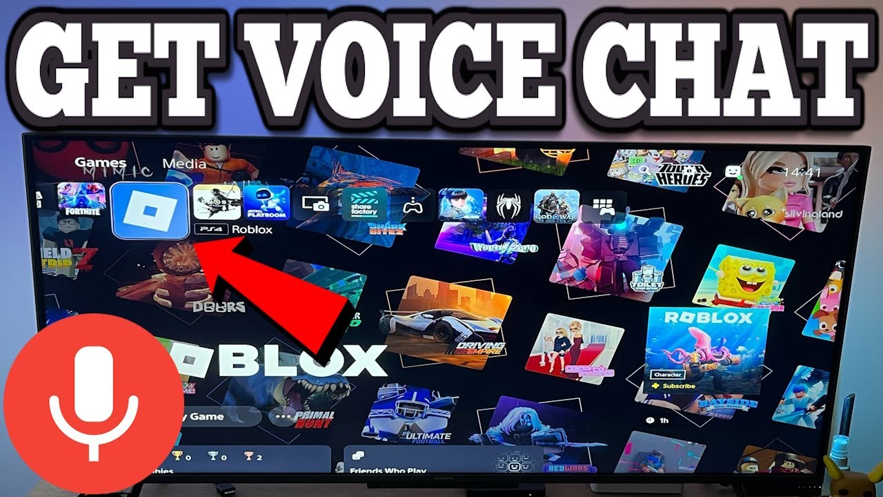 How To Get Voice Chat On Roblox Playstation 5 2026 YouTube 