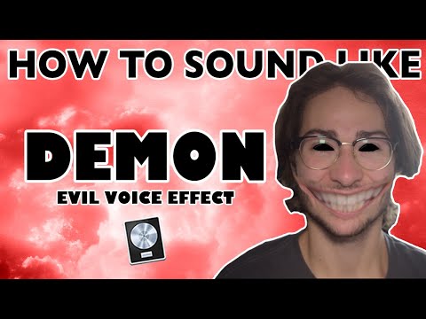 How to Sound Like a DEMON - Evil Voice Effect