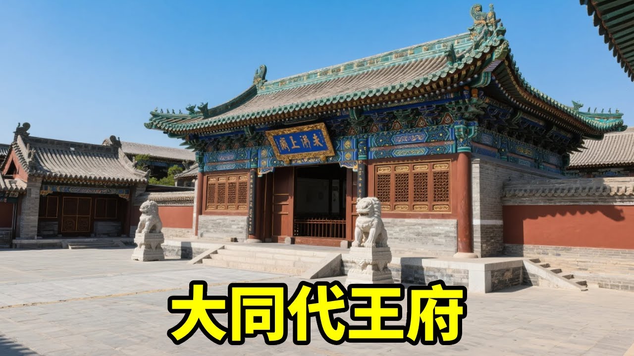 山西大同惊现顶级王府！代王府复建未竟，却已凭绝美风姿震撼世人【爱生活的驴姐姐】