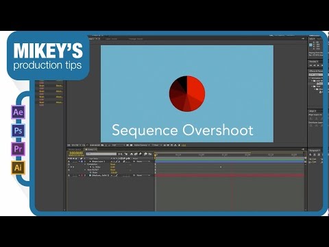 Sequence Overshoot: After Effects Quick Tip