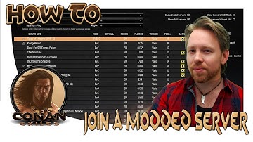 How to join a modded server in Conan Exiles