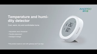Tuya Zigbee Temperature and Humidity Detector