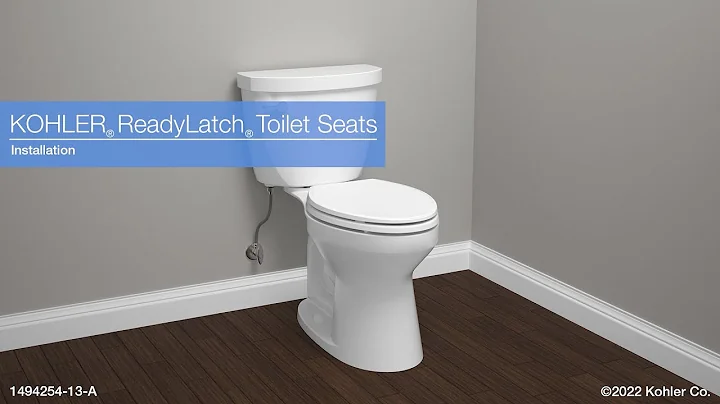 Installation – KOHLER ReadyLatch Toilet Seats