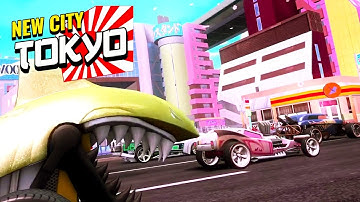 Hot Wheels Infinite Loop Tokyo Map And Special Car | Android Gameplay | Droidnation