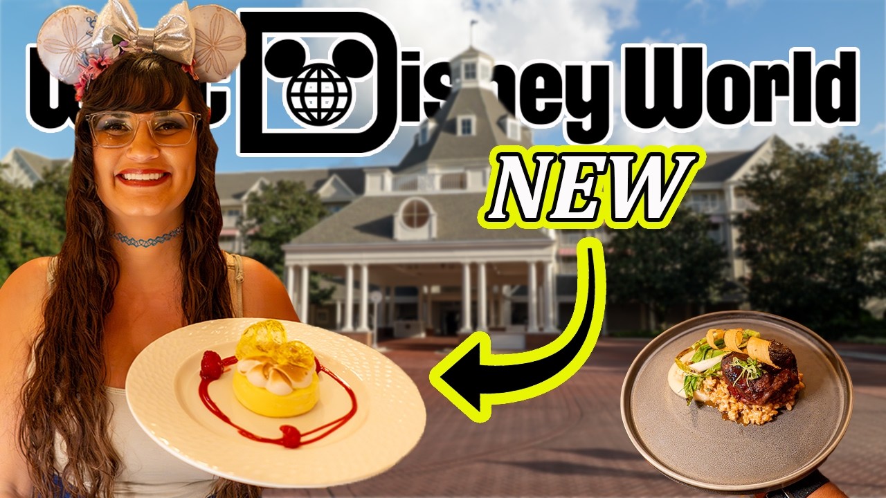 Disney's Yacht Club NEW MENU CHANGES ⛵ Disney World Yachtsman Steakhouse food update review 2026
