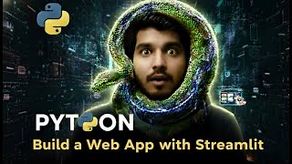 Build a Web App with Streamlit — Connect AI to the Frontend (100% Python!)