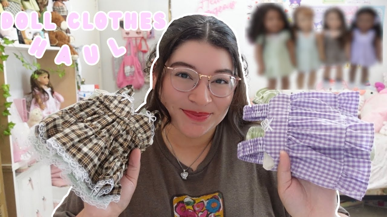 Opening cute Etsy clothes for my American Girl Dolls !