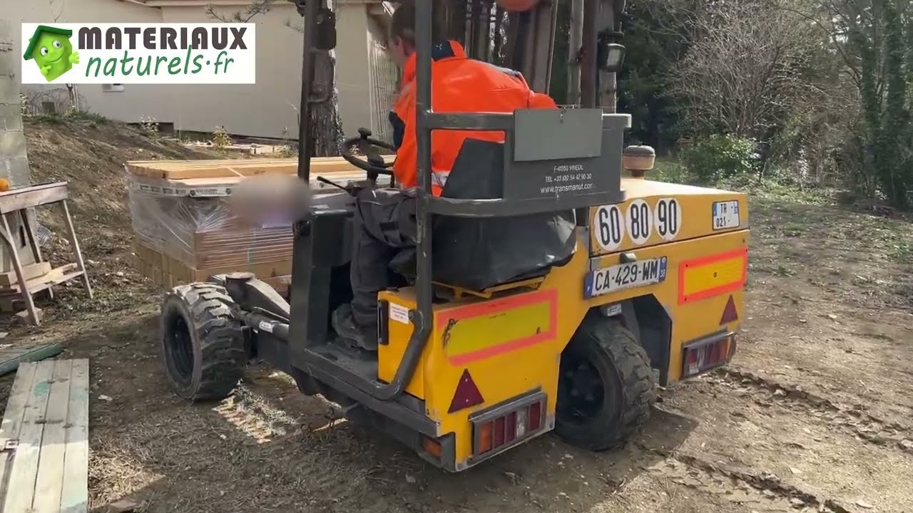 Une livraison adaptée pour votre chantier