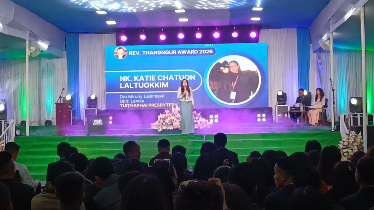 Katie Chatuon Laltuokkim/ Rev. Thangngur Award 2026 first round