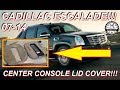 2007-2014 Cadillac Escalade Center Console Leather Lid Replacement How To Remove Armrest Custom