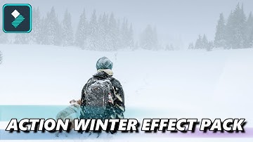 Filmora 9 |How To Install Action Cam Winter Effect Pack Tutorial By Filmora Video Editor.