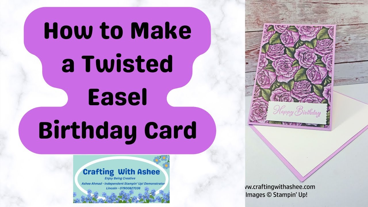 How to Make a Twisted Easel Card - Go to Greetings - Favored Flowers ...