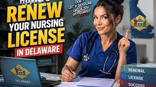 How to renew your nursing license in Delaware