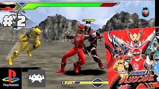 Download Lagu Ninpuu Sentai Hurricaneger (2002) Sony PlayStation Gameplay #2 in HD (Beetle PSX HW) MP3