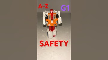 #G1transformers A to Z - Safety #transformers #wow #transformersg1 #80s #toys #nostalgia #awesome