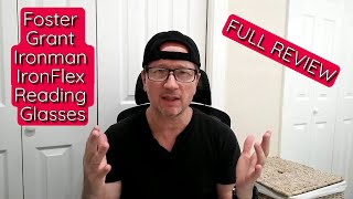 Foster Grant Ironman IronFlex Reading Glasses Review (Large Reading Glasses) - Are They Worth It?