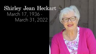 Shirley Heckart Memorial Service