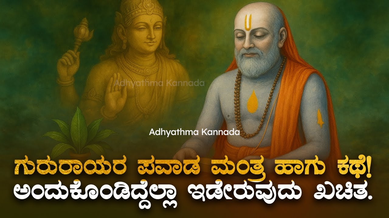 ರಾಯರ ಪವಾಡ ಮಂತ್ರ & ಕಥೆ ಕೇಳಿ! ಅಂದುಕೊಂಡಿದ್ದೆಲ್ಲಾ ಇಡೇರುವುದು ಖಚಿತ Guru Raghavendra Swamy Powerful Mantra