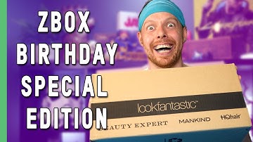 Zavvi Anniversary ZBox Unboxing August 2021 - Special Edition Mystery Box