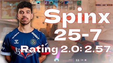 CS2 POV Vitality Spinx (25-7) vs FACEIT (dust 2) - FACEIT PRO DEMO