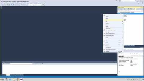 Event Receiver Create New Project Visual Studio