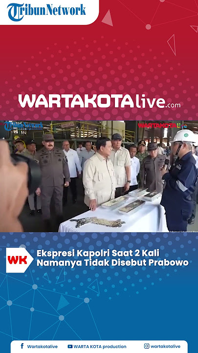 Tatapan Tajam dan Ekspresi Kapolri dua Kali Namanya Tidak Disebut Prabowo Saat Pantau Tambang Ilegal