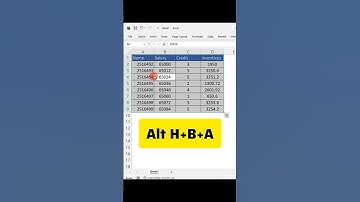 Excel All Border Shortcut keys #excel #exceltips #exceltutorial #shorts #short #reels 😨😱😱😱