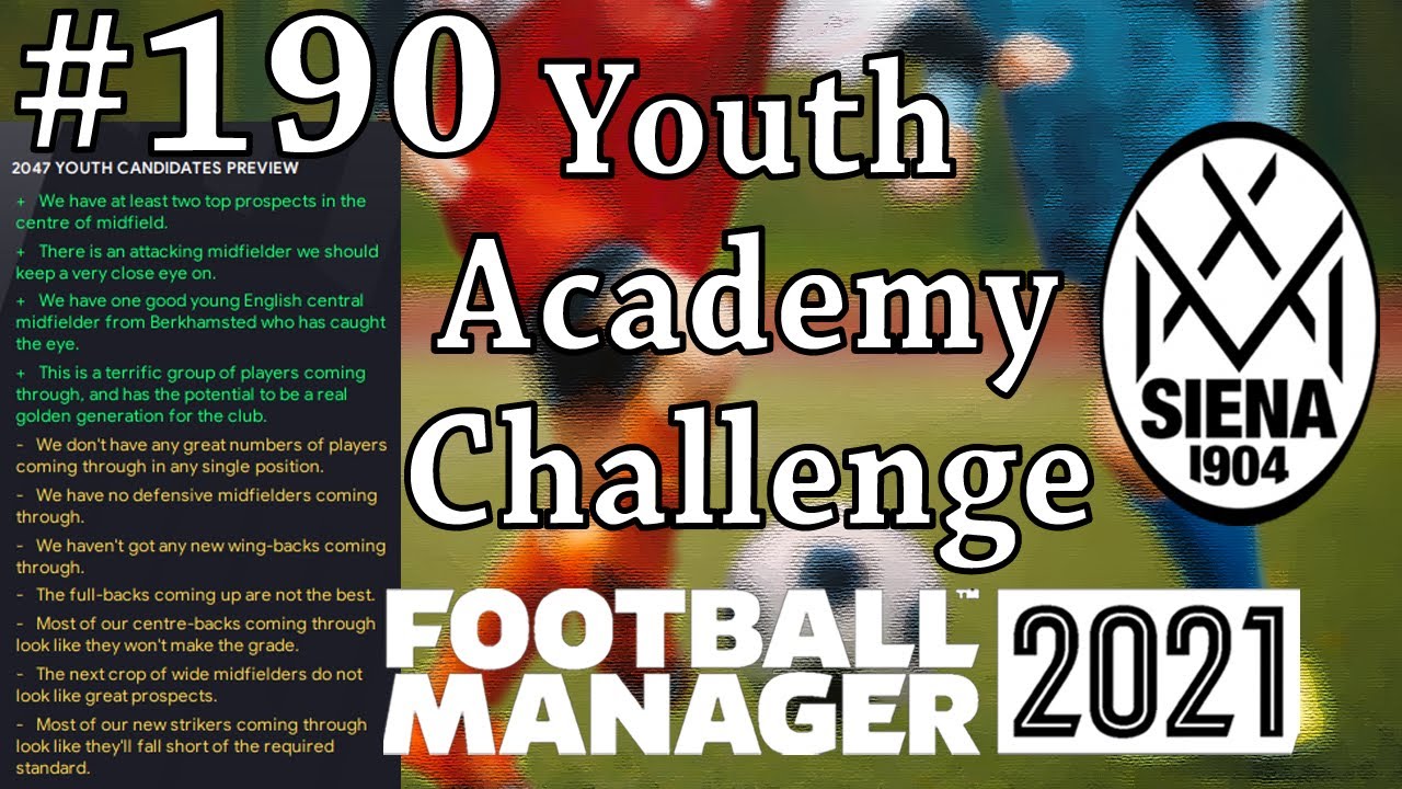 FM 21 | Youth Academy Challenge | Siena | Part 190 | How Quickly Can A Win Change Things?