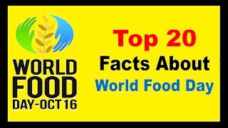 World Food Day - Facts