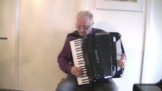 Hora Staccato - Rumænsk Folkemelodi- accordion, harmonika, dragspel trekspel, akkordeon, Laccordeon