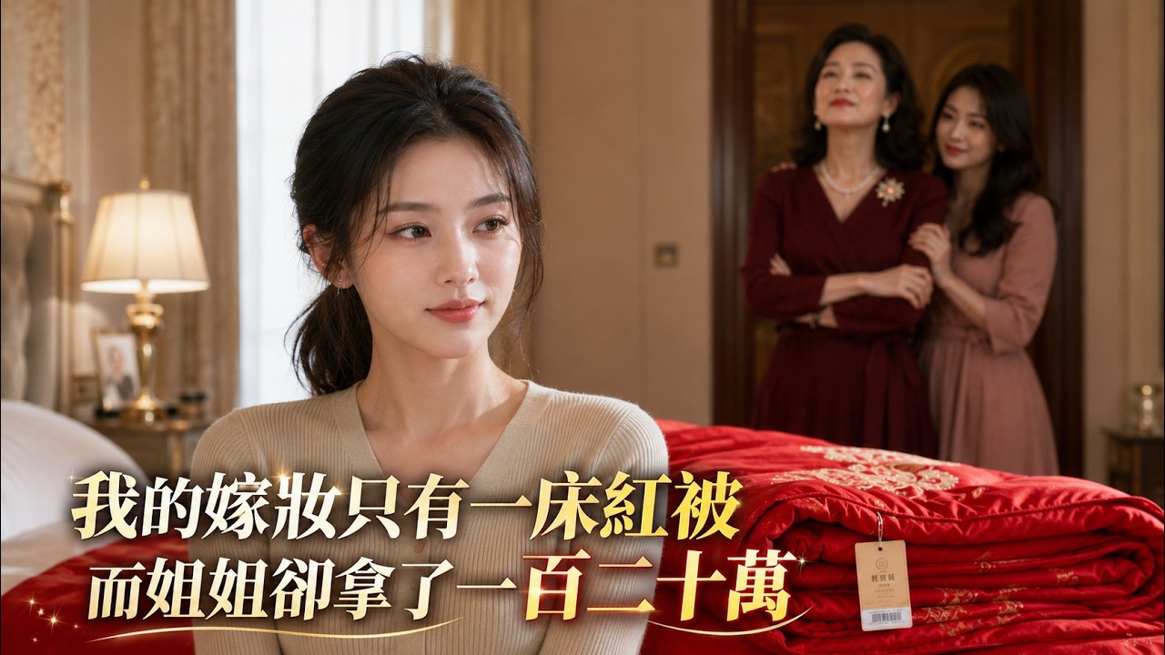 偏心母親嫁女兒：我只配一床被子