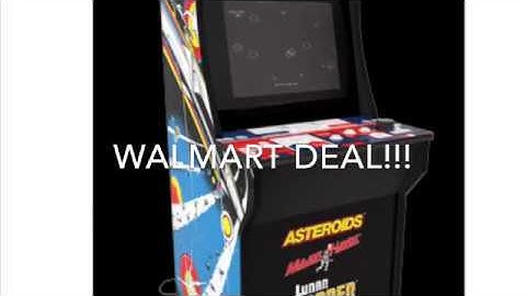 Arcade1Up Asteroids Walmart Bargain!!