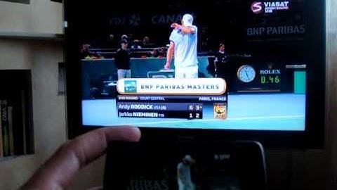 streaming dreambox HD on Nokia N900, dreambox streamingas i Nokia N900.