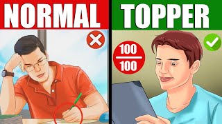 TOPPERS SECRET STUDY TIPS TO SCORE HIGHEST IN EVERY EXAMS | HOW TOPPERS PREPARE FOR COMPETITIVE EXAM