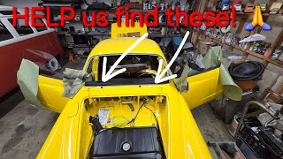 A Day in the Life of Vintage Classic Specialist, Episode 133, we need your HELP! Ghia vent covers!