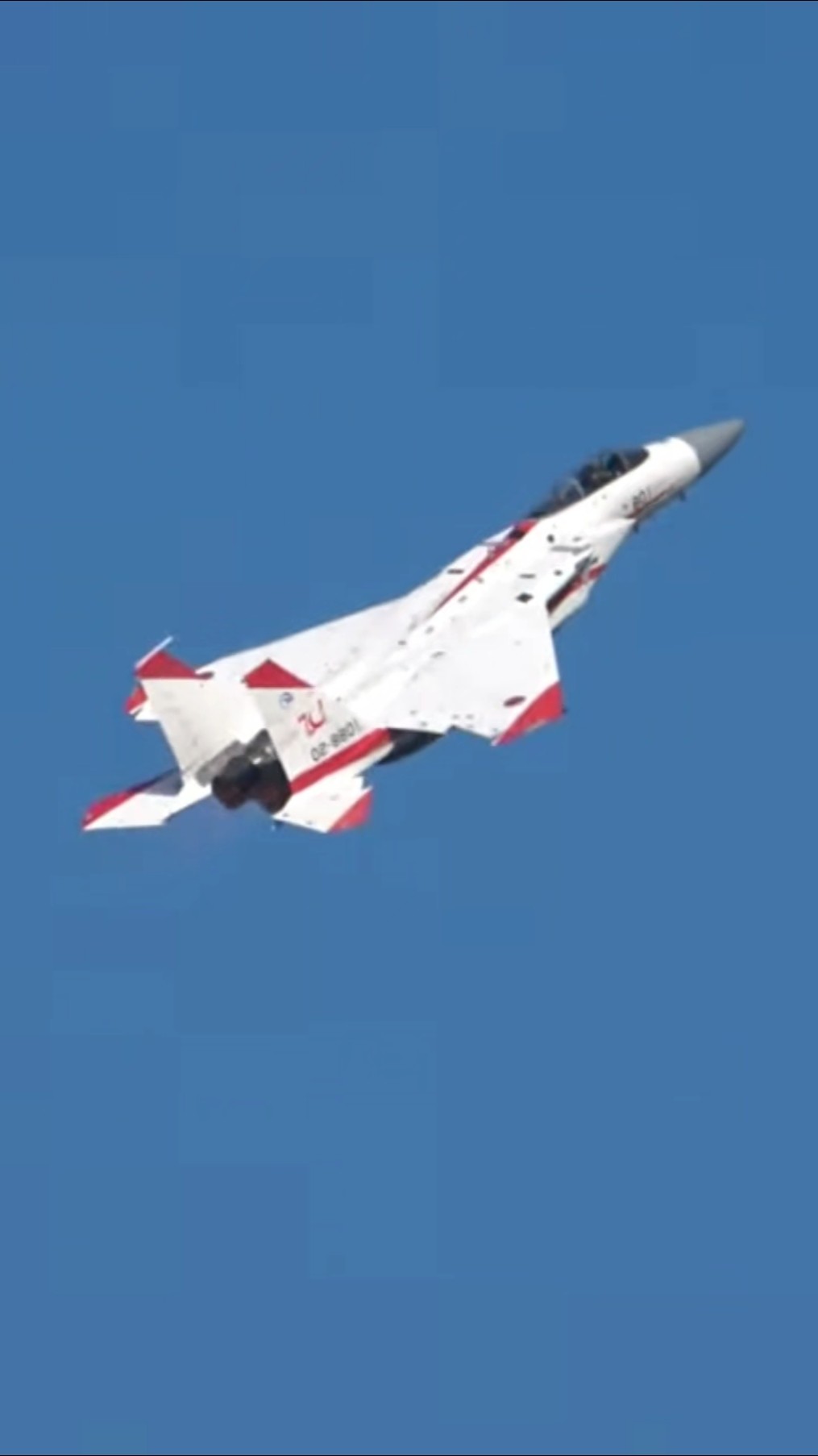 もしF-15が国産機だったら】F-15J初号機に施されたテスター