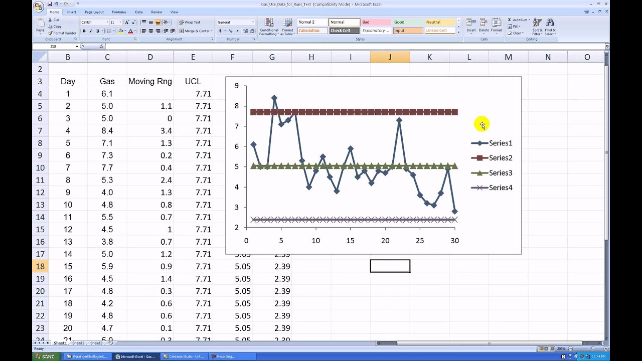 Levey Jennings Chart Excel 2007