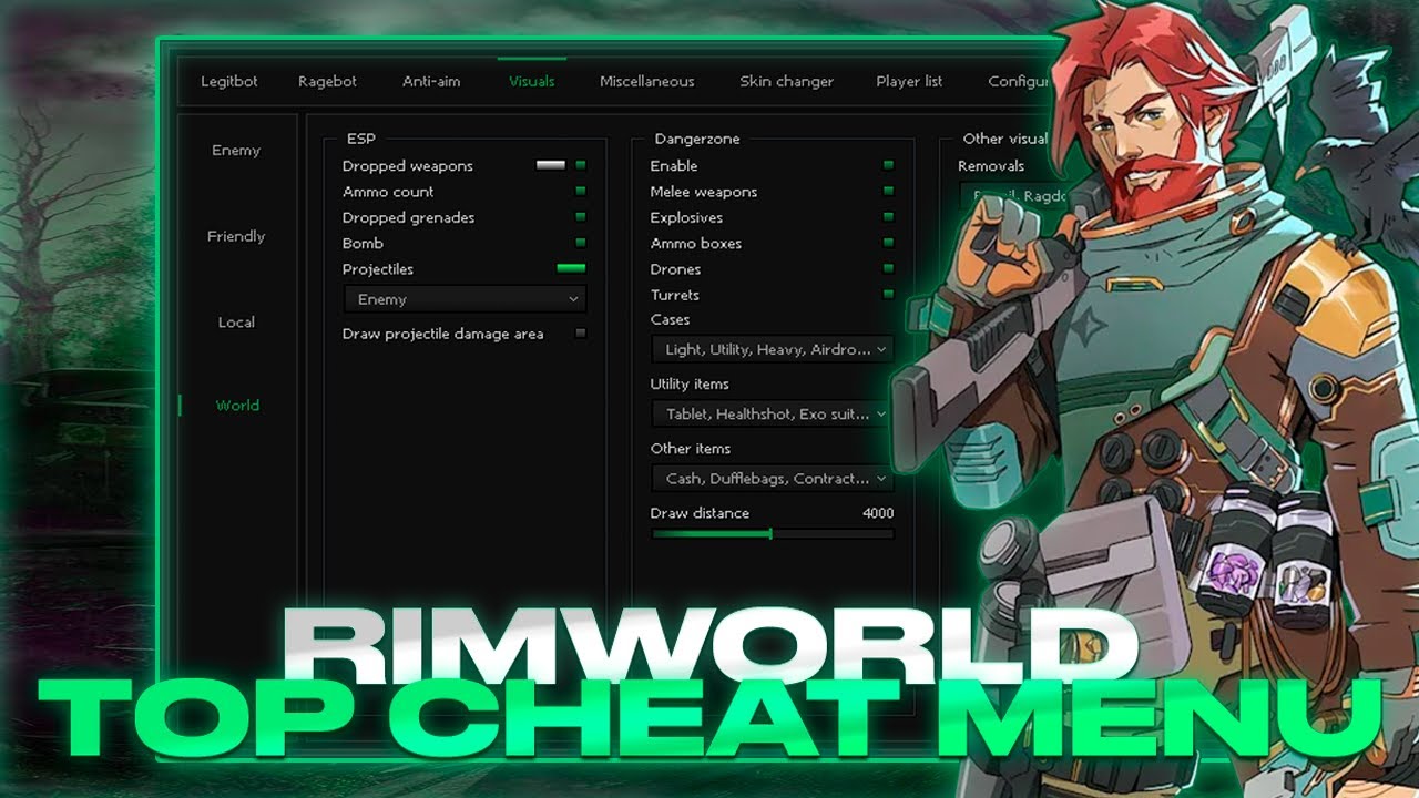 ^^Undetected^^ Rimworld - Top Cheat Menu | Divine Cheat For Rimworld | Many Functions | FREE 100%