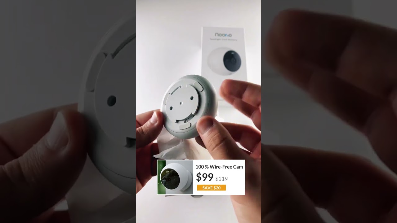 Noorio B200 Wireless Security Camera Unboxing