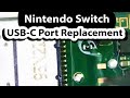 Nintendo Switch USB-C Charging Port Connector Replacement