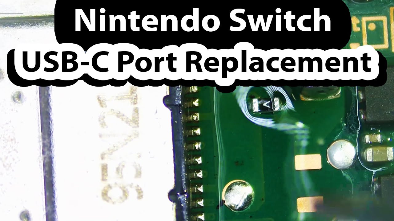 Replacement USB-C Charging Port Connector For Nintendo Switch