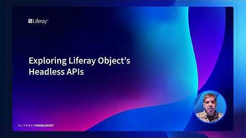 Exploring Liferay Object